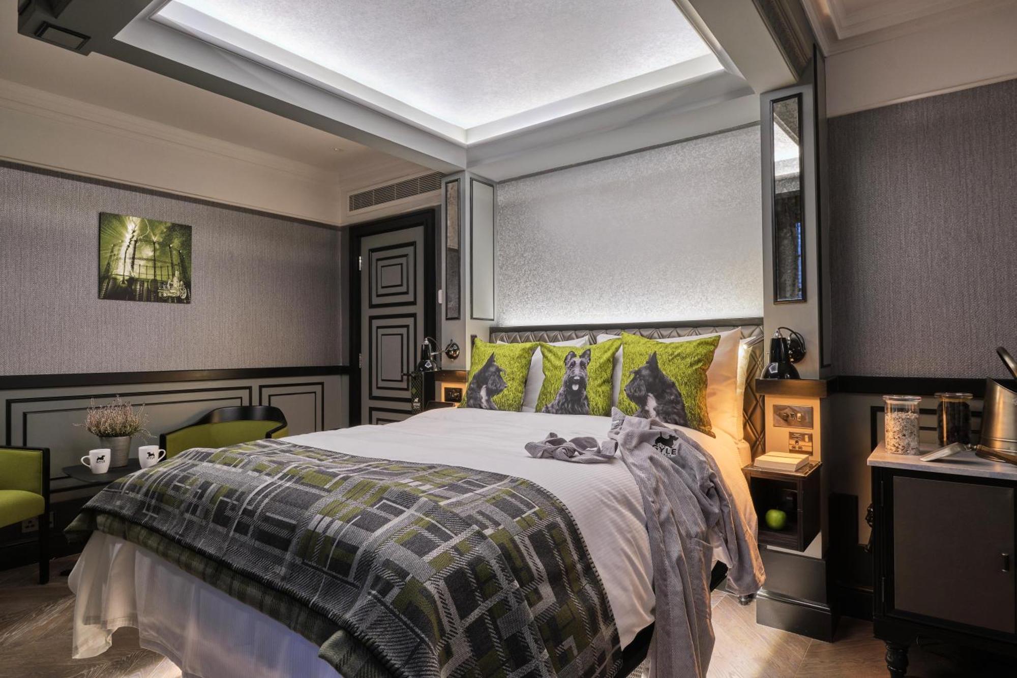 Alojamiento con baño abovedado - 1 cama extragrande