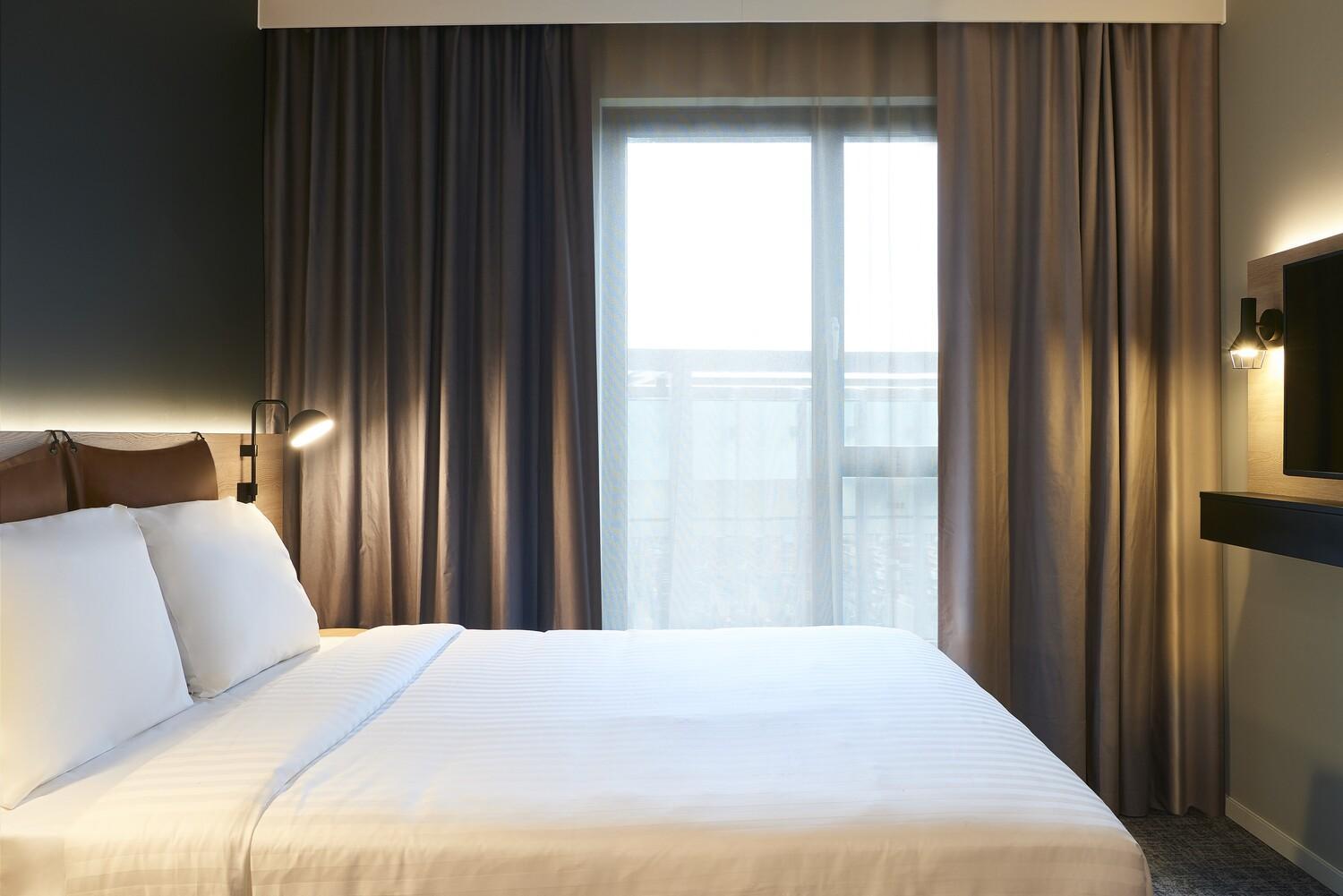 Chambre Lit Queen-Size Moxy