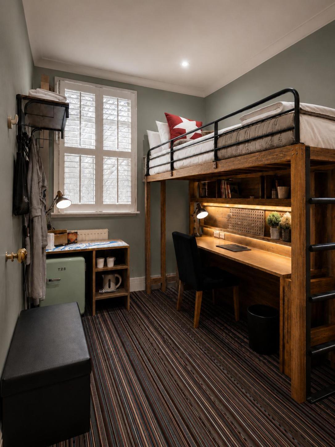 The Rokxy Sleeper (shared bathroom)