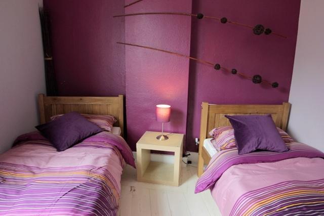 Chambre Lits Jumeaux Standard avec Salle de Bains Commune