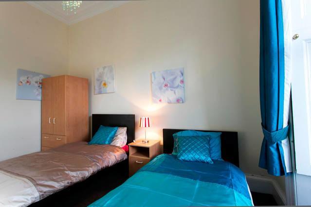 Chambre Lits Jumeaux Standard avec Salle de Bains Commune
