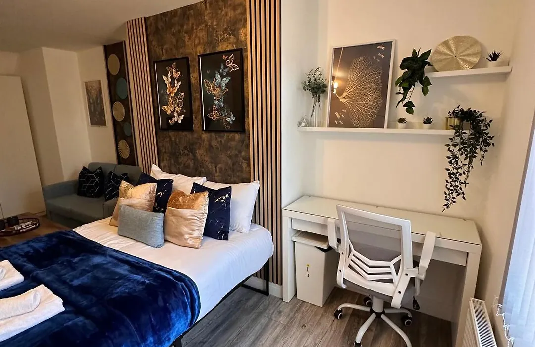 Elegant Studio Apartment Within A Shared House In Harborne Park Road - Birmingham R4-1
