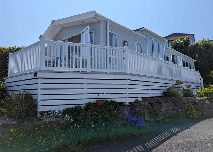 Caravan Swanage Bay View Holiday Park Dorset Amazing Location