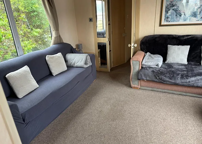 Haven On The Hill 2 Bed Caravan With Town Views Of Aberystwyth F7